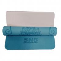КИЛИМОК SNS ДЛЯ ЙОГИ БЛАКИТНО-РОЖЕВИЙ P-TPE6MM-Г Р 1699906363601